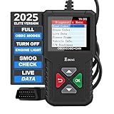 2025 Ver. EDIAG OBD2 Scanner YA-101 Auto Code Reader for Check Engine Light,O2 Sensor,EVAP Test,On-Board Monitor Test,Smog Check,OBD2 Diagnostic Scan Tool for All OBD2 Cars Since 1996-Upgrade Version