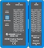 Jonard Tools HDMI-100 HDMI Cable Tester for HDMI and Mini HDMI Cables, Black