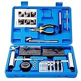 AUTOWN Flat Tire Repair Kit 68pcs, Heavy Duty Tire Plug Kit to Fix Puncture