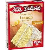 Betty Crocker Delights Super Moist Lemon Cake Mix, 13.25 oz