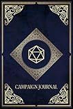 Campaign Journal: D&D and TTRPG Player Notebook with Character and Session Notes for Role Playing Games