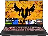 ASUS TUF Gaming A16 Laptop: AMD Ryzen 7 7445HS, 16" Full HD+ 145Hz Display, NVIDIA GeForce RTX 4050, 16GB DDR5 RAM, 512GB SSD, Backlit Keyboard, Windows 11 Pro