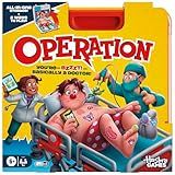 Operation Electronic Board Game with All-in-One Carrying Case | 2 Ways to Play | Ages 6+ | 1+ Players | 10 Mins. | Fun Kids Games | Christmas Gifts