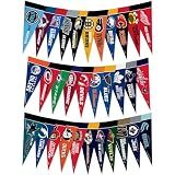 Rico Industries NHL Hockey Complete 4" x 9" Felt Mini Pennant League Set (Includes ALL Teams)