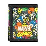 Marvel Spiderman Wallet for Boys, Boys Wallet with Avengers, Spider Man Wallet for Kids, Foldable Kids Wallet