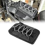 PSLER Dirt Bike Battery Cover Storage Bag, Pouch Bag Dirt Bike Frame Bag Fits for Sur Ron Light Bee X S Segway X160 X260 Eride Pro SS (Black)