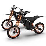 Tuttio Electric Dirt Bike 2-Pack, Soleil01 48V 21AH 2000W Electric Motorcycles with 14"/12" Tires, Dual Off-Road E-Bike Set for Teens and Adults, Smooth Riding Power & Choice for Outdoor Adventures