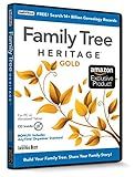 Family Tree Heritage Gold 16 - Genealogy Software - Includes Free Searches to FamilySearch, the World's Largest Genealogy Database - CD/PC