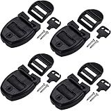 OIIKI 4 Sets Spa Hot Tub Cover Clips, Hot Tub Cover Broken Latch Repair Kit