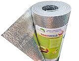 INSULATION MARKETPLACE SmartSHIELD -3mm 24 Inchx25ft Reflective Foam Core Insulation roll, Radiant Barrier - Engineered Foil