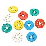 Cooplay Sock Holders Stockings Ring Clip Locks Washing Sorters Organizer Tool for House (60)