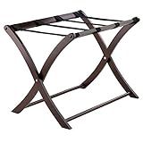 Winsome Scarlett Luggage Rack, for Guest Room, No Assembly, Cappuccino