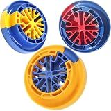 Wire Combing Device, Network Cable Management,Network Tools for Sorting Wires, (Blue-Red+Yellow Blue+Blue Yellow) 3 Cable Organization Tools, and Ethernet Cable Organization Tools