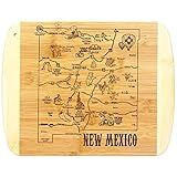 Totally Bamboo A Slice of Life New Mexico State Serving and Cutting Board, 11" x 8.75"