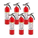 Kidde Basic 110 Fire Extinguisher for Home, 1-A:10-B:C, FA110G, 6 Pack