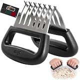 GORILLA GRIP BPA-Free Stainless Steel Chicken Shredder Tool, Black