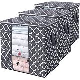 Storage Bags 3 Pack 100L Clothes Organization and Storage Containers