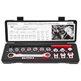 BILITOOLS Serpentine Belt Tool Set with Ratcheting Wrench, Tensioner Kit