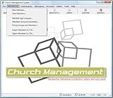 Church Management Software Professional Membership System; Church Facilities, Office, Bookkeeping and Finances Administration Software; PC Only CD-ROM; Single License (50,000 Members)