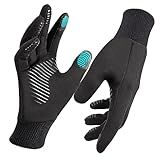 FEWTUR Men Waterproof Winter Gloves for Women Thermal Running - Water Proof Cold Weather Touchscreen Gloves for Hiking Bike, Snow Warm Touch Screen Biking Driving Soccer