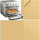 Air Fryer Disposable Parchment Paper Liners: 150pcs Airfryer Liners 9x11 Inch Perforated Rectangular Paper Sheets Basket Liner Accessories For Toaster Oven Xl Air Fryer