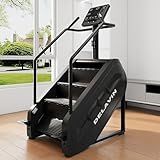 DELAVIN Stair Stepper with LED Screen, Commercial Grade Stepper Machine with 15 Speed Levels, Stepmill Exercise Machine with 440 LBS Capacity, Stair Climber for Cardio and Lower Body Workouts (FBA)