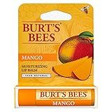 Burt's Bees Moisturizing Lip Balm, Mango 0.15 oz (Pack of 4)