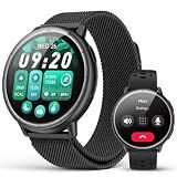GPS Smart Watch for Men Women, 1.32" AMOLED Built-in GPS Fitness Tracker with Bluetooth Calls, 5ATM Waterproof, 110+ Sports Modes, 24/7 Heart Rate/SpO2/Sleep Monitor, Barometer, for Android & iOS