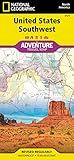 United States, Southwest Map (National Geographic Adventure Map, 3121)