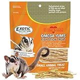 Exotic Nutrition Omega YUMS Fish Stick Treat for Sugar Gliders | All Natural & Made with Real Fish (1)