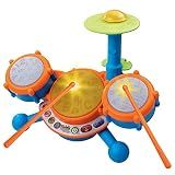 VTech KidiBeats Drum Set (Frustration Free Packaging), Orange