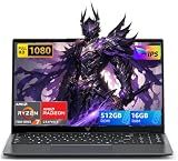 MALLRACE Gaming Laptop,16GB RAM 512GB SSD Laptop Computer with Numeric KB,AMD Ryzen 7 7730U (Beat Intel i7-1255,up to 4.5GHz), Radeon Graphics,15.6inch FHD Display AMD Laptop,Type_C,WiFi 6