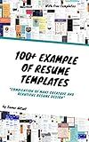 100+ Example of Resume Templates: Compilation of Many Creative and Beautiful Resume Design (Design Templates Book 1)