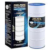 POOLPURE PLF120A Pool Filter Replaces Hayward C1200, CX1200RE, Pleatco PA120, Ultra-B2, Unicel C-8412, Filbur FC-1293, Clearwater II 125, Waterway Pro Clean PCCF-125, L x OD:23 1/4" x 8 15/16"