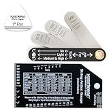MusicNomad Truss Rod Gauge & String Action Gauge Combo Bundle (MN614)