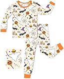 Bamboo Viscose Toddler Halloween Pajamas Boys Girls Kids Baby 2pcs Long-Sleeve Pyjamas Set 2-3T Snug fit Sleepwear Pjs