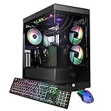 iBUYPOWER Y40 PRO Black Gaming PC Desktop Computer AMD Ryzen 9 7900X CPU, NVIDIA GeForce RTX 5070Ti 16GB GPU, 32GB DDR5 RGB 5200MHz RAM, 2TB NVMe SSD, Windows 11 Home, Keyboard, Mouse - Y40BA9N57T01