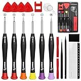 STREBITO 18PCS Phone Repair Tool Kit, Gifts for Him/Men/Dad, Small Screwdriver Set for iPhone 15 14 13 12 11Pro Max/XS/XR/X/8 Plus/7 Plus/6S 6 Plus/5/4