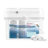 5LB Bromine Tablets for Hot Tubs & Spas –1 inch Fast Dissolving, Low Odor, Long-Lasting Sanitizer