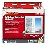 Frost King V76H Shrink Window Kit 84-Inch by 110-Inch, Clear