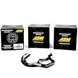 AEM 52mm X-Series Gauge Kit Wideband Air/Fuel & Oil/Fuel Pressure & Boost Turbo w/MAP Lanyard Black