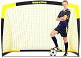 Happy Jump Soccer Goal Pop Up Foldable Soccer Net for Backyard 5'x3.6', 1 Pack