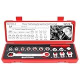 BILITOOLS 15-Piece Universal Ratcheting Serpentine Belt Tool Set