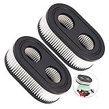593260 Air Filter 593260 798452 334404 Air Cleaner Cartridge Filter, Lawn Mower Air Cleaner Replacement Filters for 4247 5432 5432k 09P00 09P702 550E 500EX 550EX 625 575EX Series Engine (2Pcs)
