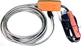 Heat Tape Easy Heat Freeze Protection Cable Waterline Heater Pre-cut to 30 Foot includes Installed Plug Head