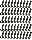 Hyamass 50Pc Hard Hat Light Clips,Narrow-Edged Hard Hat Clips for Headlamp