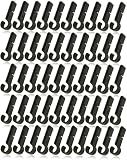 Hyamass 50Pc Helmet Clips for Headlamp,Narrow-Edged Hardhat and Safety Cap