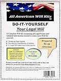Do-It-Yourself Legal Will Kit – Comes with one Set – No Printing – No Downloading - No CD is Required - Prepared by an Attorney - Valid in All 50 States.