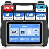 XTOOL IP819 V2.0 Bidirectional Scan Tool, 2025 Upgraded of D7 OBD2 Diagnostic Scanner with Active Test, PMI Function, 39+ Resets, ECU Coding, FCA AutoAuth, All Systems Scanner for Cars, 3-Year Update