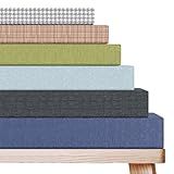 Detiblue Custom Bench Cushion - Customizable Fabric/Color/Size/Non-Slip Methods/Piping, Outdoor Patio Porch Swing Cushions, Indoor Bay Window Seat Furniture Cushions, Waterproof, High-Density Foam